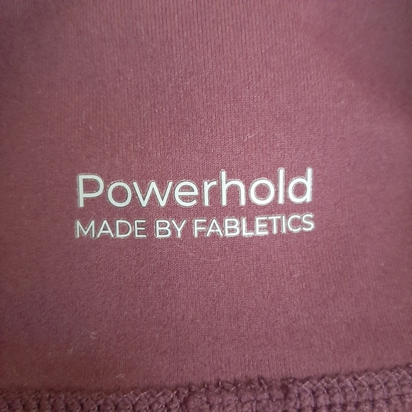 FABLETICS Dynamic High-Waisted Lattice *maroon* - Picture 6 of 7